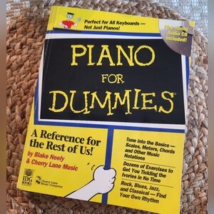Piano for Dummies Book
